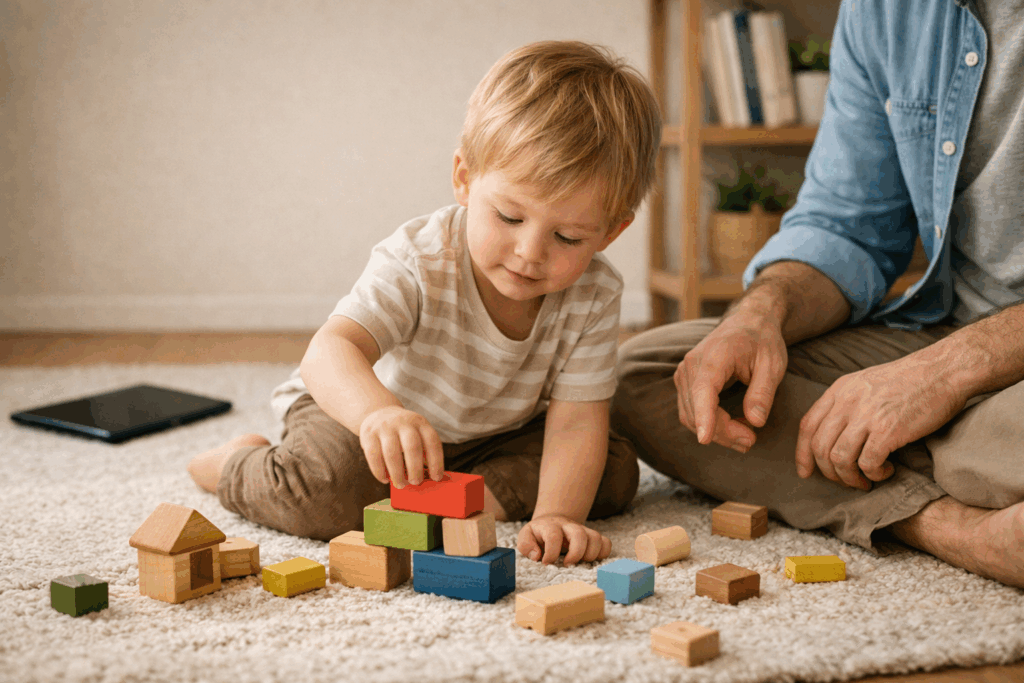 zabawa bez ekranu, detoks od tabletu