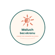 Maluch bez ekranu – zabawy bez ekranów dla dzieci, logo